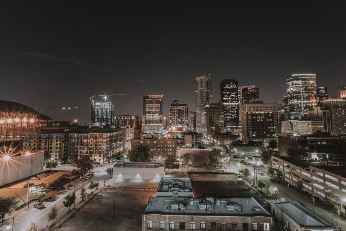 The Houston skyline